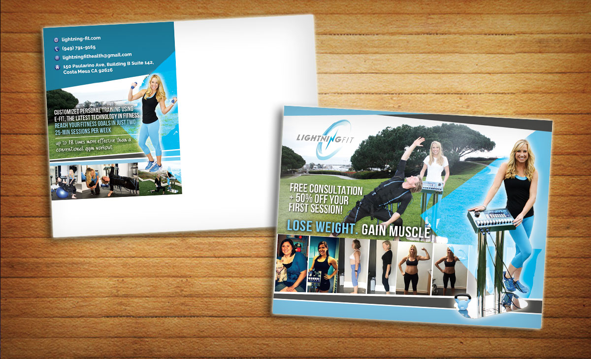 Diseño de Postal por alessandroevge para Lightning Fit | Diseño #13471406