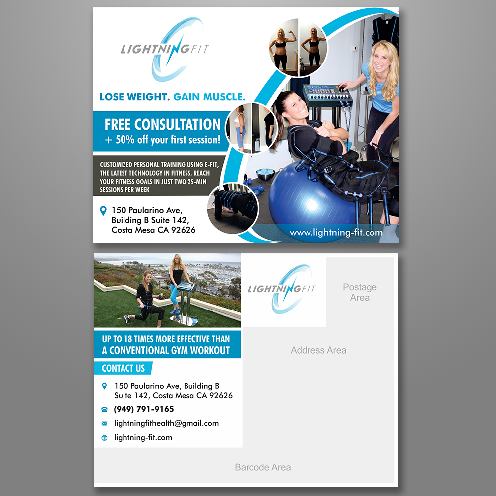 Diseño de Postal por ecorokerz para Lightning Fit | Diseño #13393846