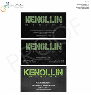 Letterhead Design by bHashmi for Kenollin Mining | Design: #2470775