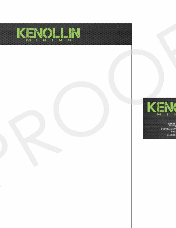 Letterhead Design by bHashmi for Kenollin Mining | Design #2514416