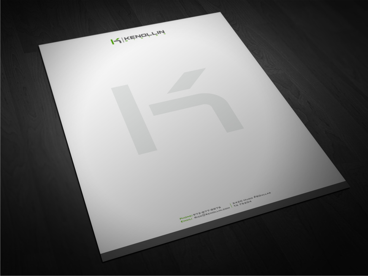 Letterhead Design by Atvento Graphics for Kenollin Mining | Design #2469700