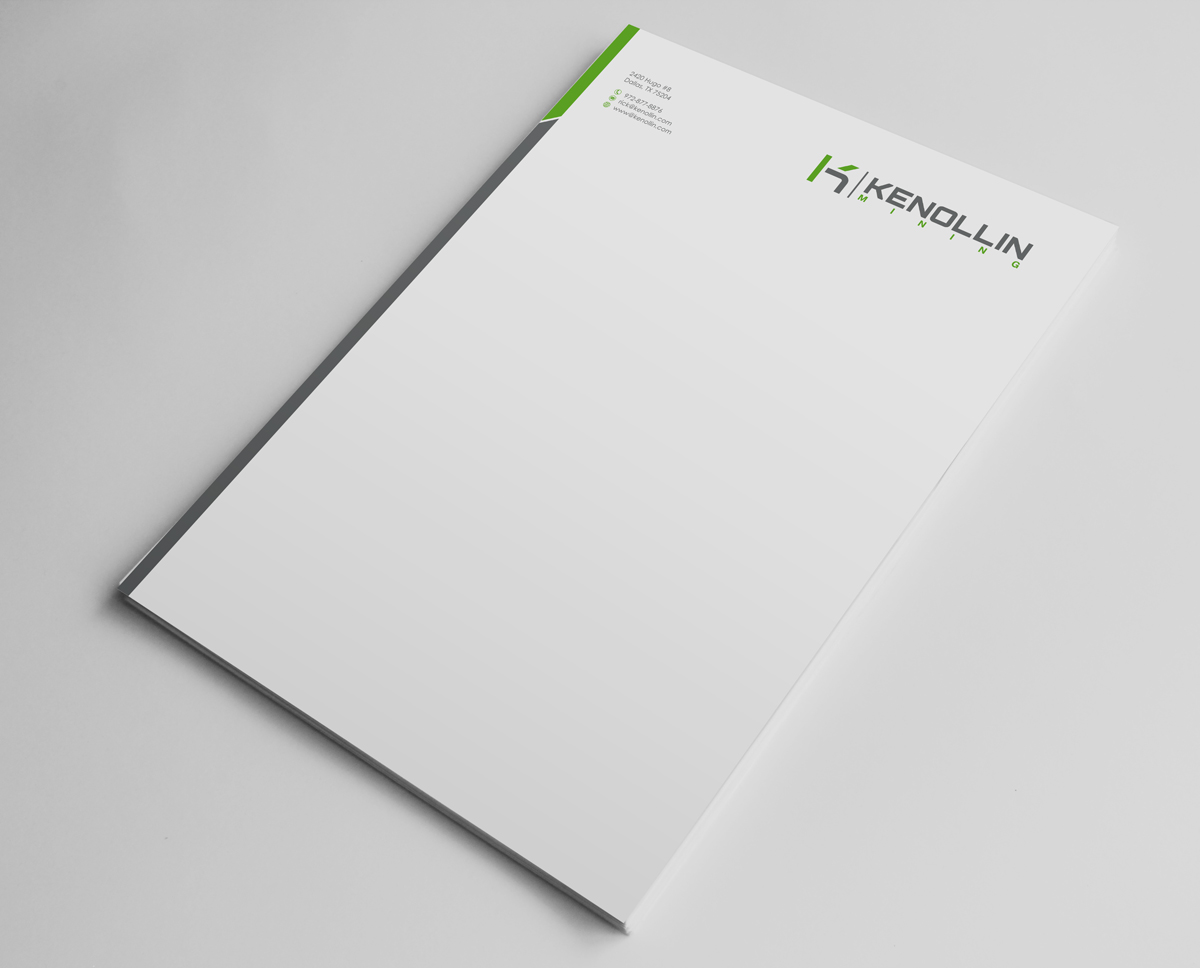 Letterhead Design by logodentity for Kenollin Mining | Design #2464730