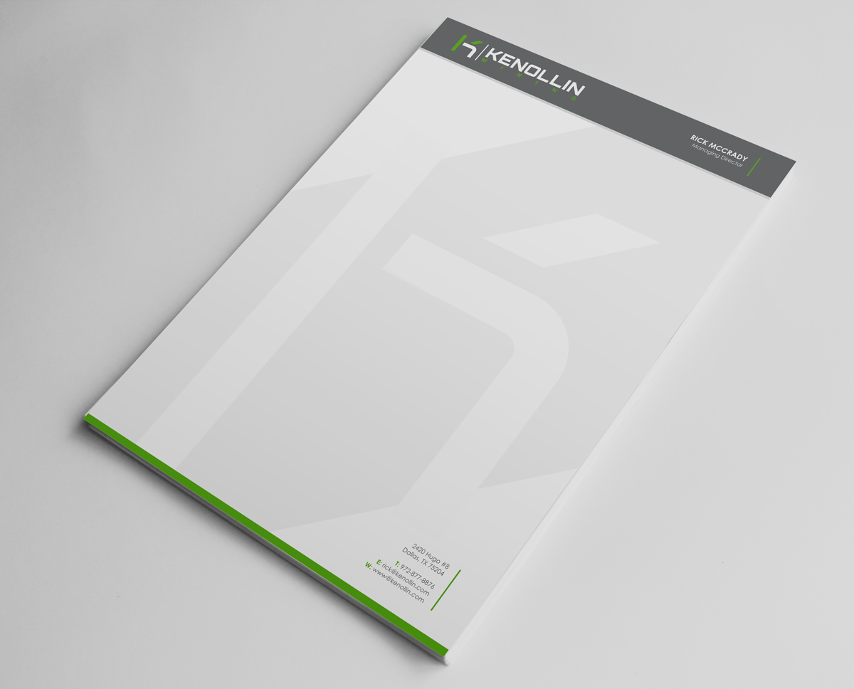 Letterhead Design by logodentity for Kenollin Mining | Design #2477810