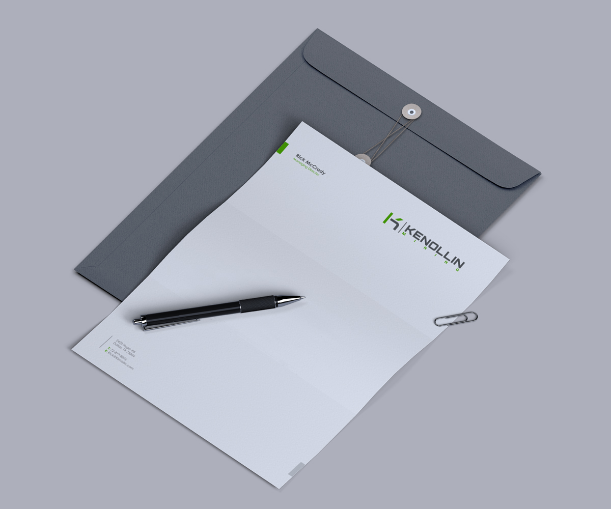 Letterhead Design by logodentity for Kenollin Mining | Design #2513543