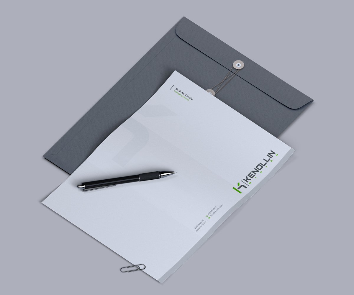 Letterhead Design by logodentity for Kenollin Mining | Design #2513545