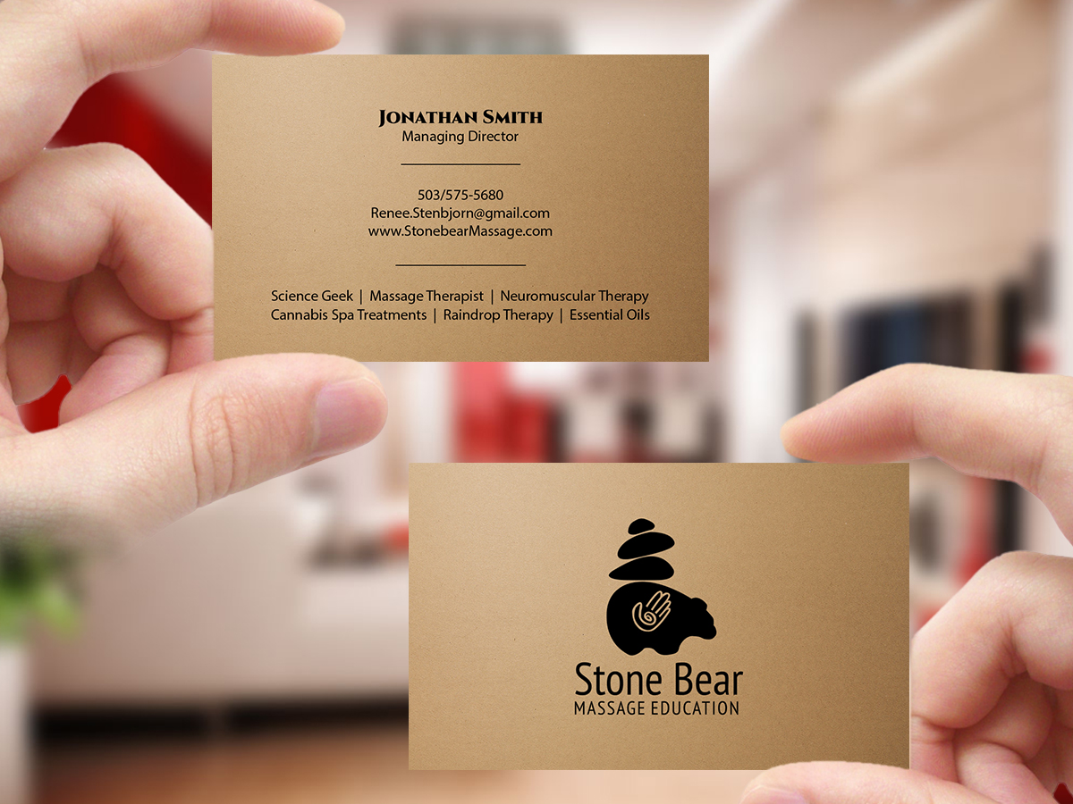 Business Card Design by Creations Box 2015 for this project | Design #13417346