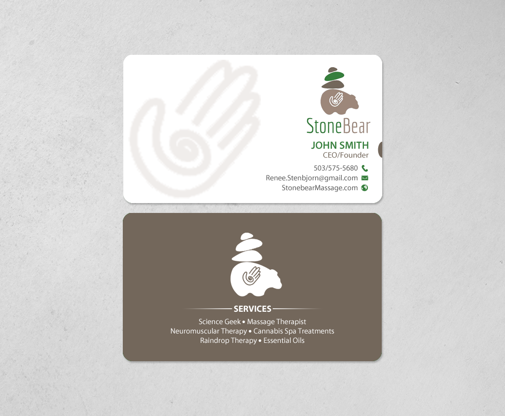 Business Card Design by chandrayaan.creative for this project | Design #13396097