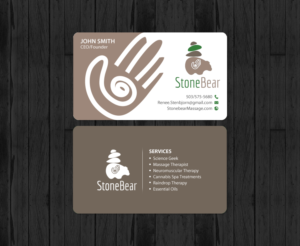 Business Card Design by chandrayaan.creative for this project | Design: #13396116