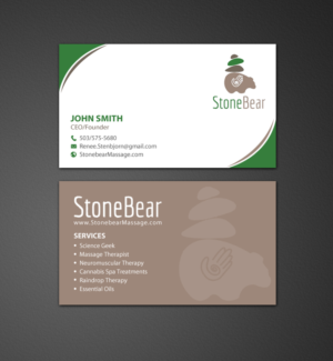 Business Card Design by chandrayaan.creative for this project | Design: #13397956