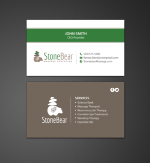 Business Card Design by chandrayaan.creative for this project | Design: #13397957