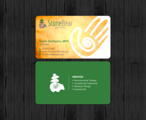 Business Card Design by chandrayaan.creative for this project | Design: #13422441