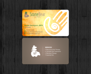 Business Card Design by chandrayaan.creative for this project | Design: #13422442