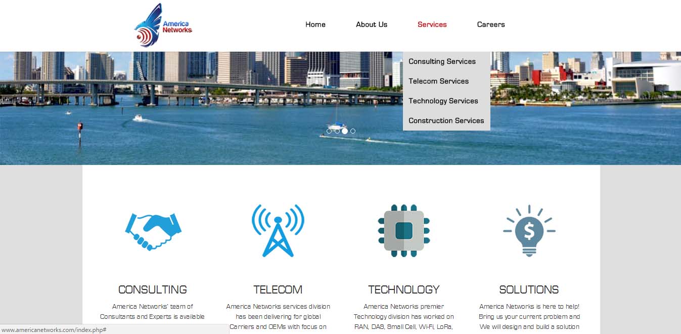 Web Design by maheshyadav2018 for America Networks  | Design: #13417550