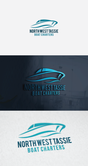 North West Tassie Boat Charters | Logo Design by eko07