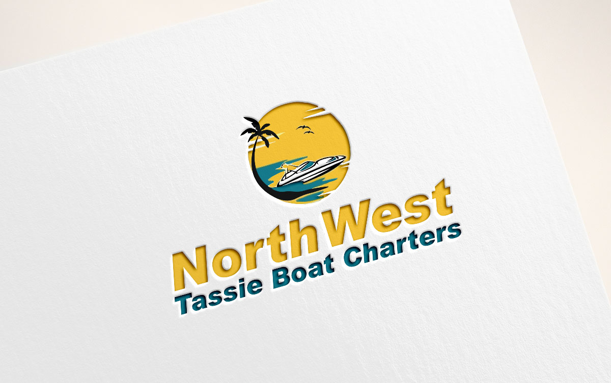 Diseño de Logo por abstraxt para North West Tasmania Boat Charters | Diseño #13418693