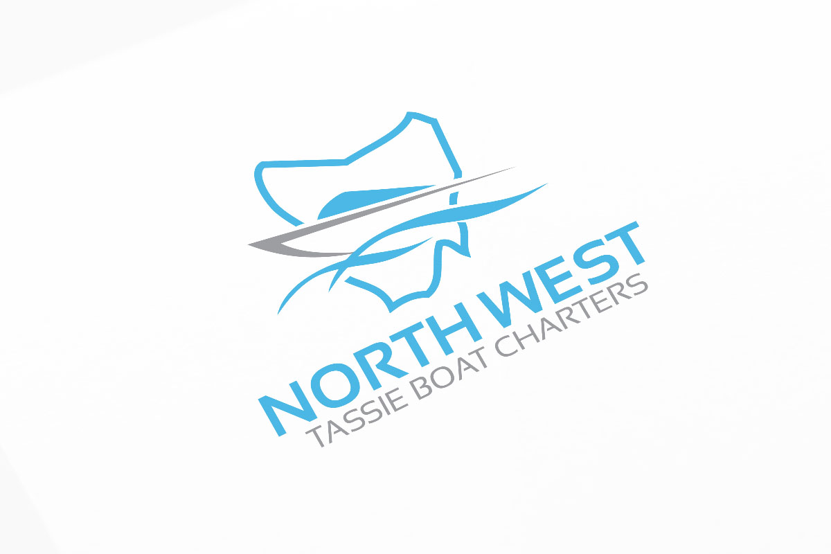 Diseño de Logo por abstraxt para North West Tasmania Boat Charters | Diseño #13418694