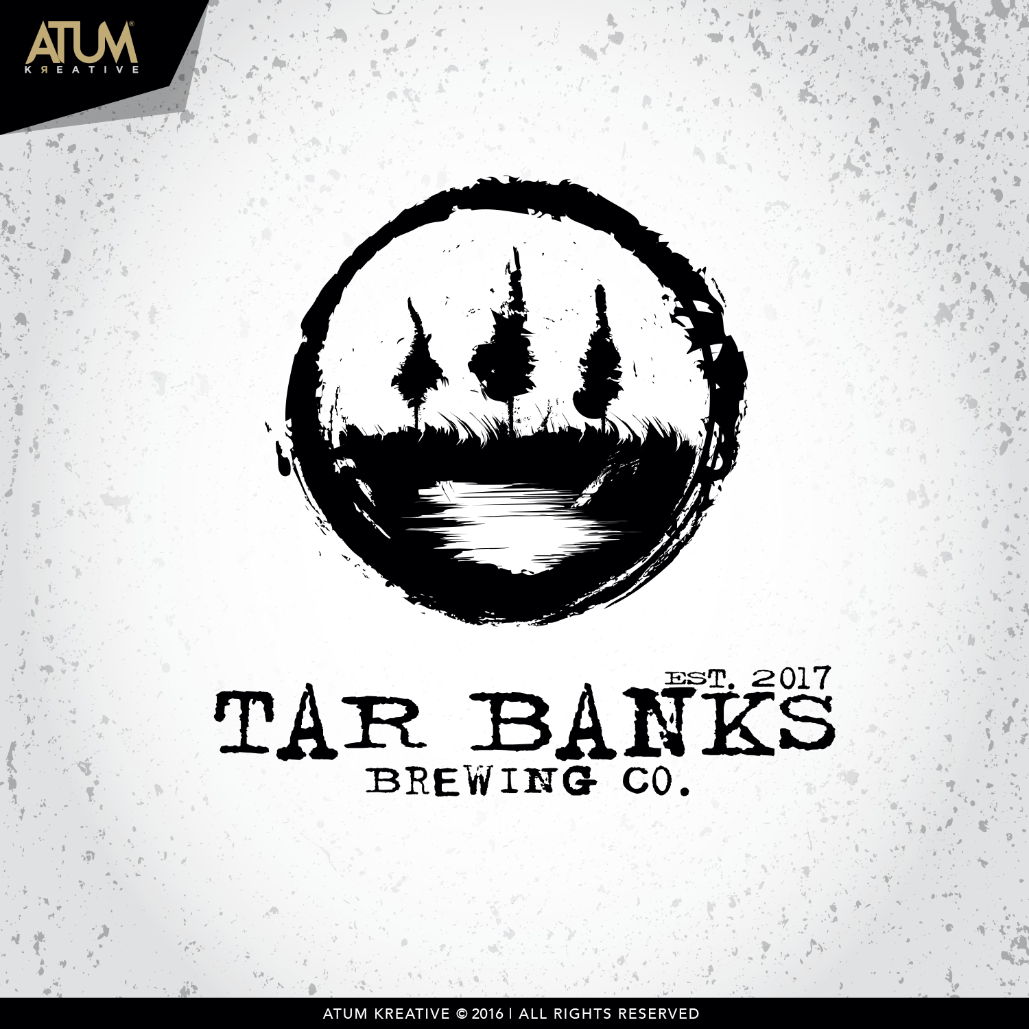 Logo Design by Atum Kreative™ for Tar Banks Brewing Co. | Design #13546343
