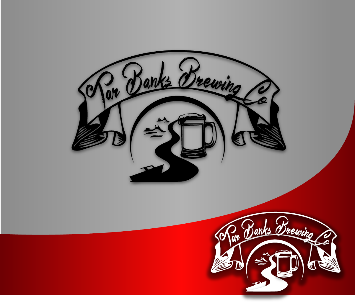 Logo Design by CHRONO for Tar Banks Brewing Co. | Design #13538647