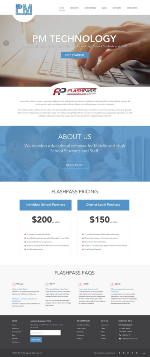 Web Design by pb for this project | Design: #13416245