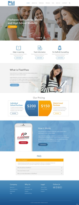 Web Design by pb for this project | Design: #13416249