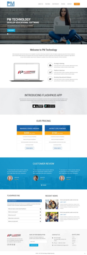 Web Design by pb for this project | Design: #13425968