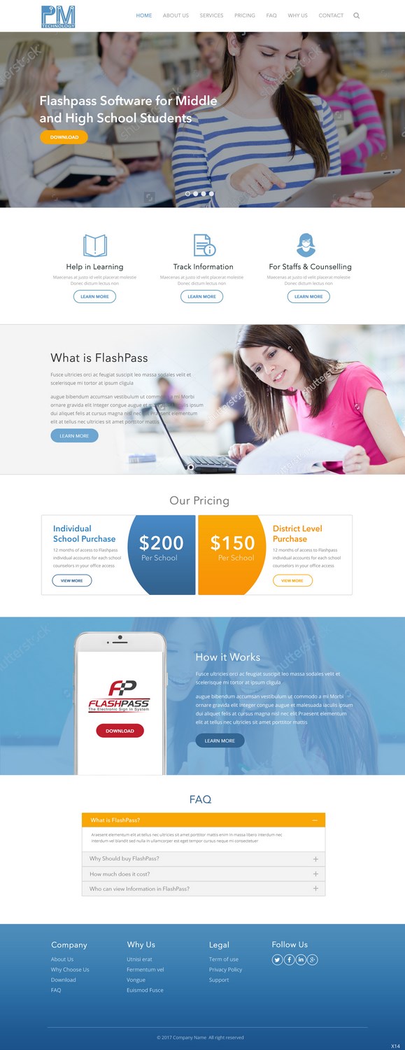 Web Design by pb for this project | Design #13437814