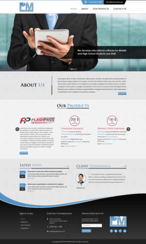 IT Company needs a Wordpress Web Design | Web Design by Sbss