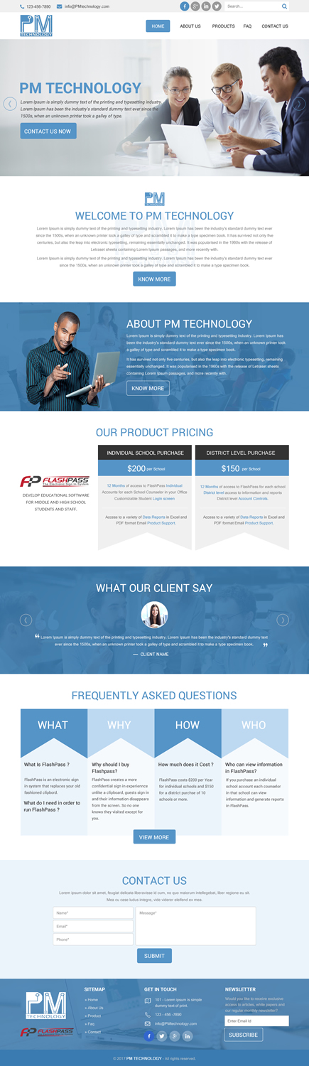 Web Design par rightway pour ce projet | Design #13456263