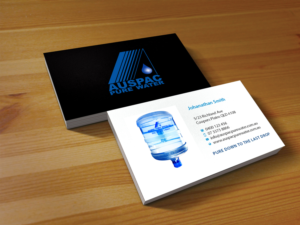 Design de Carte de Visite par Creations Box 2015 pour Auspac Pure Water P/L | Design : #13402743