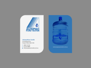 Business Card Design by Creations Box 2015 for Auspac Pure Water P/L | Design: #13403339