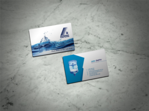 Visitenkarten-Design von Scorpius design für Auspac Pure Water P/L | Design: #13403137