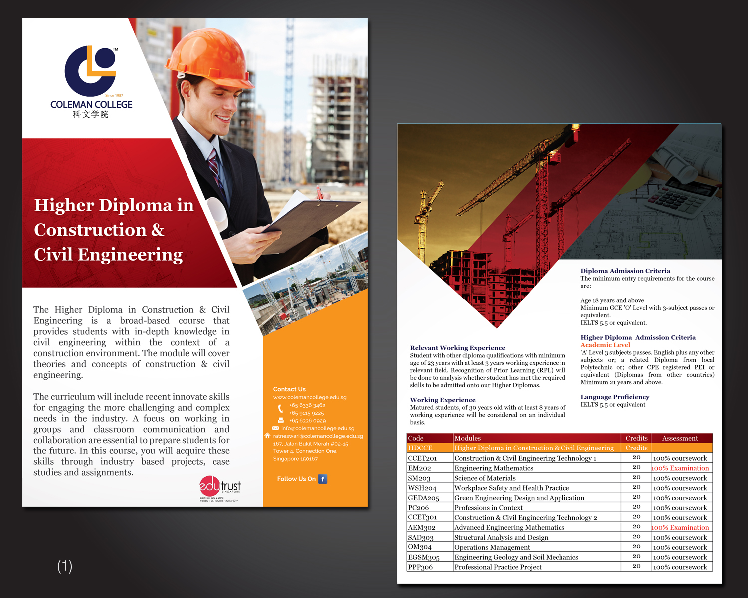 Diseño de Flyer por Designanddevelopment para Coleman College | Diseño: #13410911