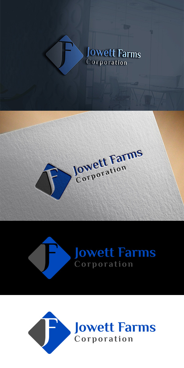 Logo Design by king solangi for Jowett Farms Corporation  | Design #13472693