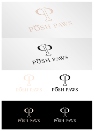 Logo Design by goranvisnjic82 for Posh Paws | Design: #13422675