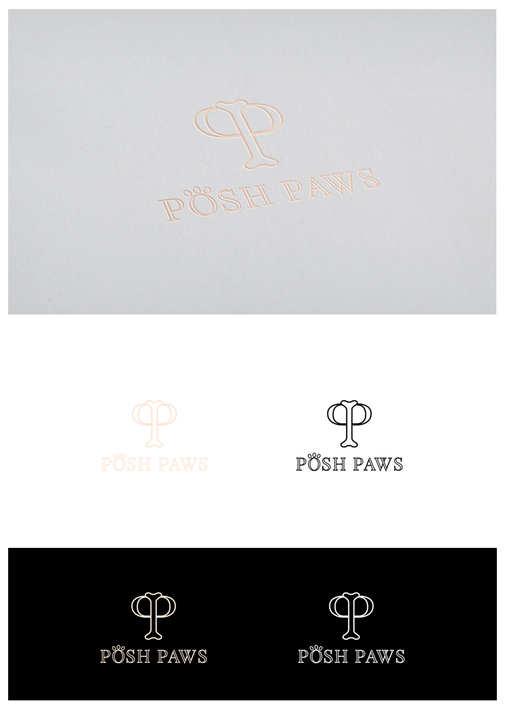 Design de Logo par goranvisnjic82 pour Posh Paws | Design #13422727