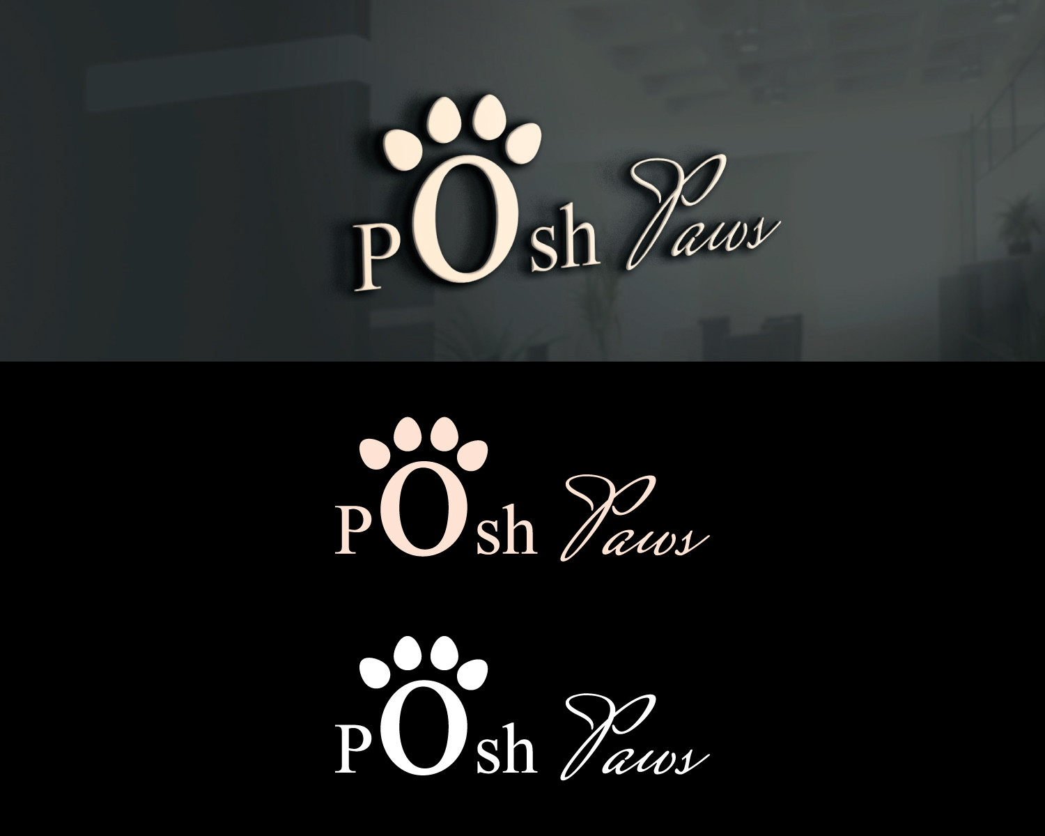 Logo Design by MAWBM for Posh Paws | Design #13415188