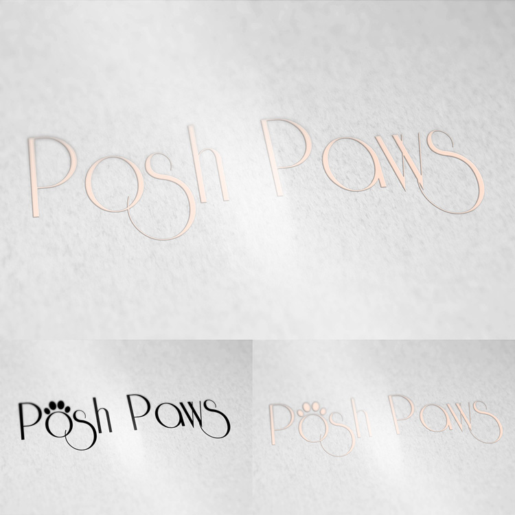 Diseño de Logo por DesignDUO para Posh Paws | Diseño #13457908