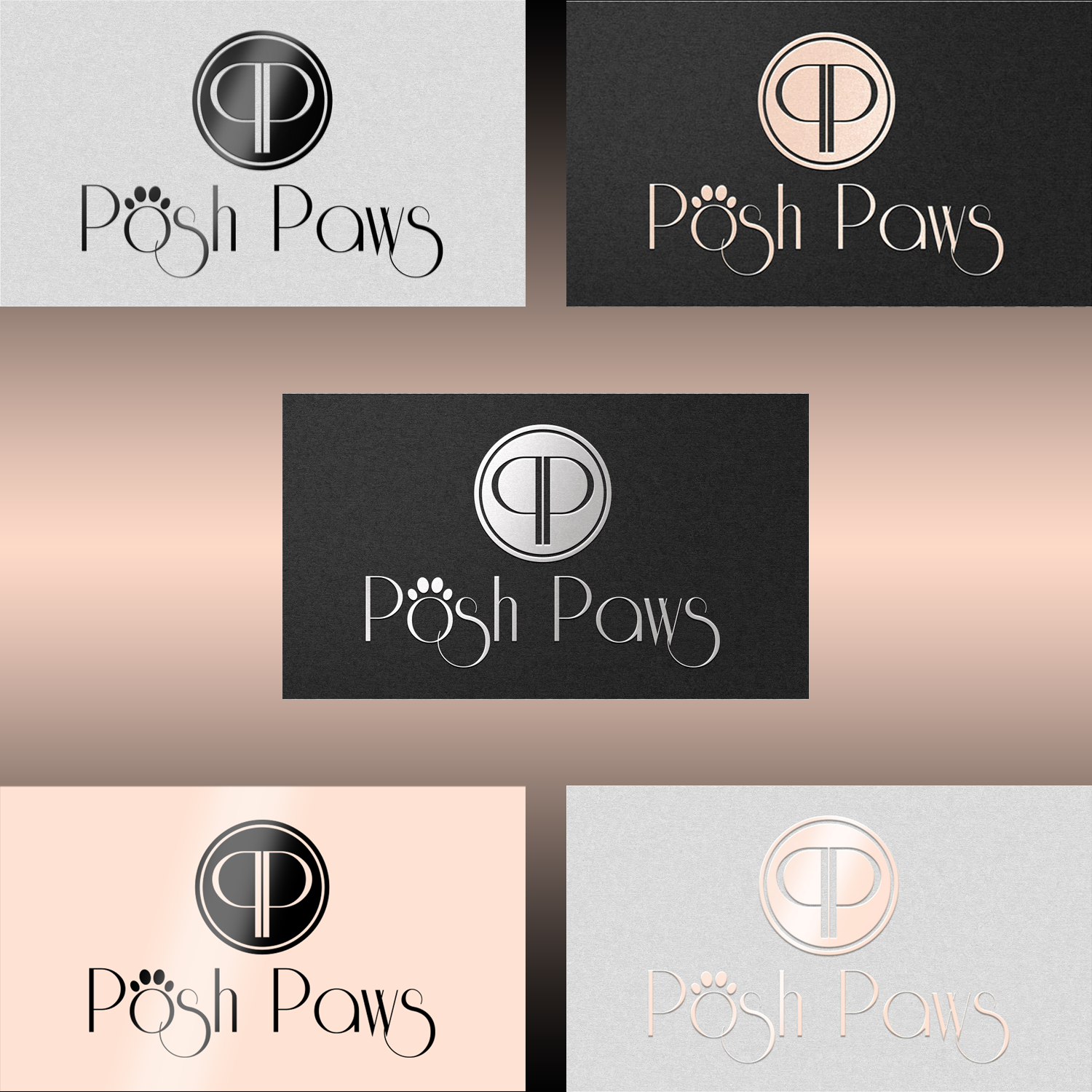 Logo Design by DesignDUO for Posh Paws | Design: #13488420