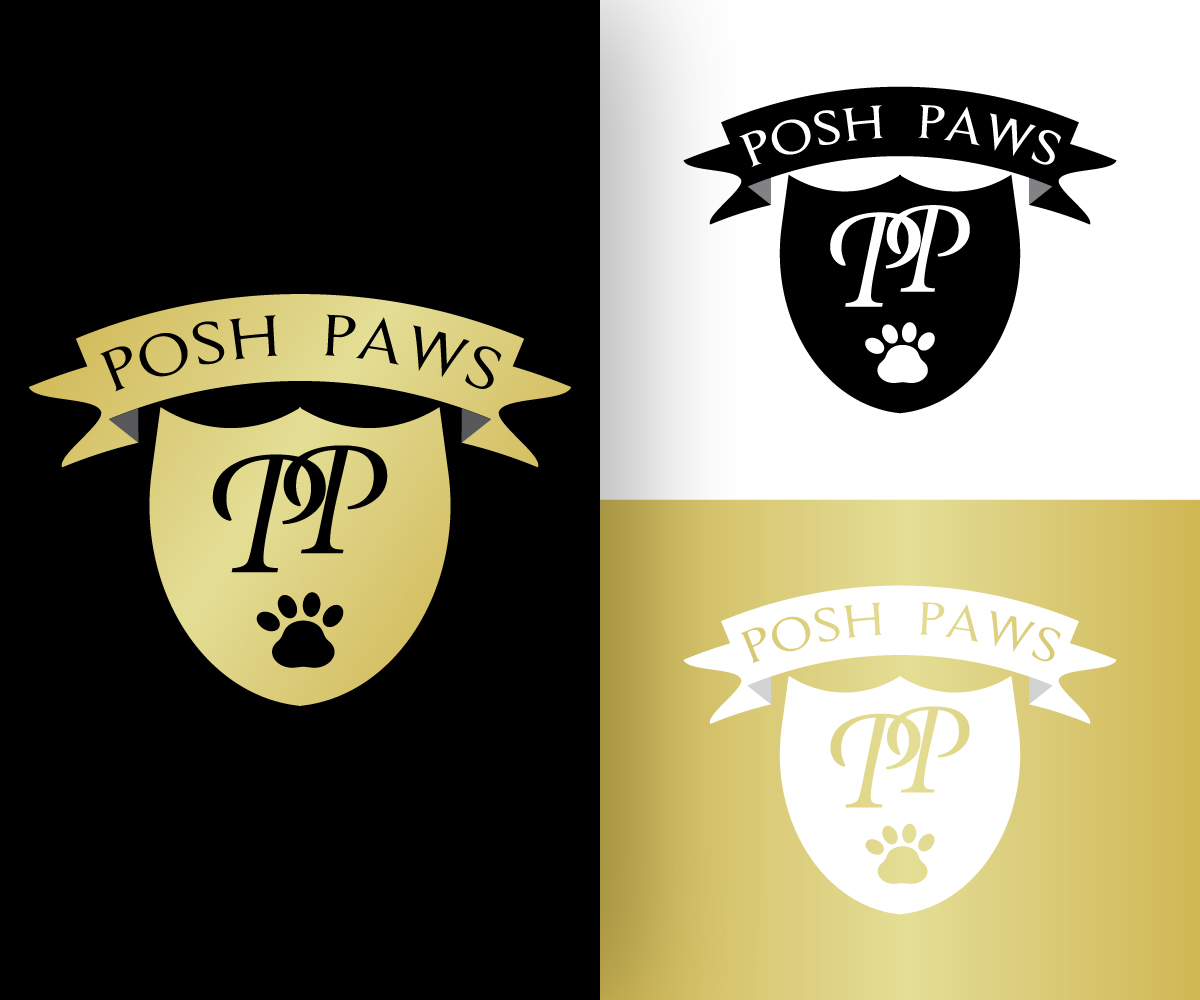 Logo Design by eMARK for Posh Paws | Design #13423029