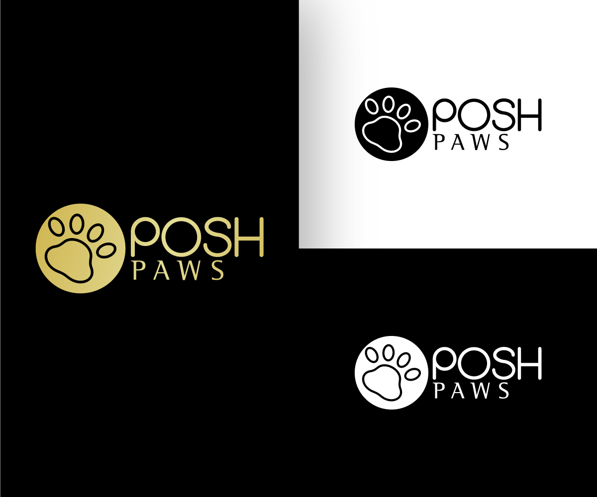 Logo Design by eMARK for Posh Paws | Design #13423030