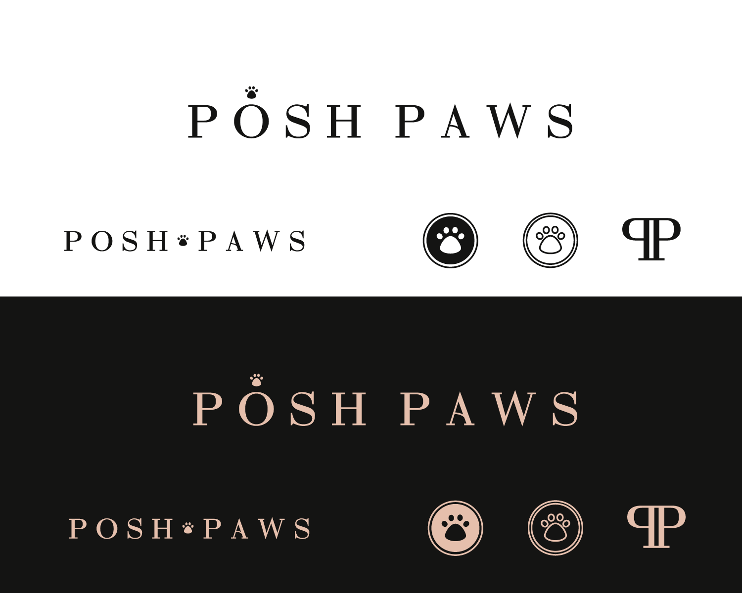 Logo Design by AlexMorisseau for Posh Paws | Design #13418411
