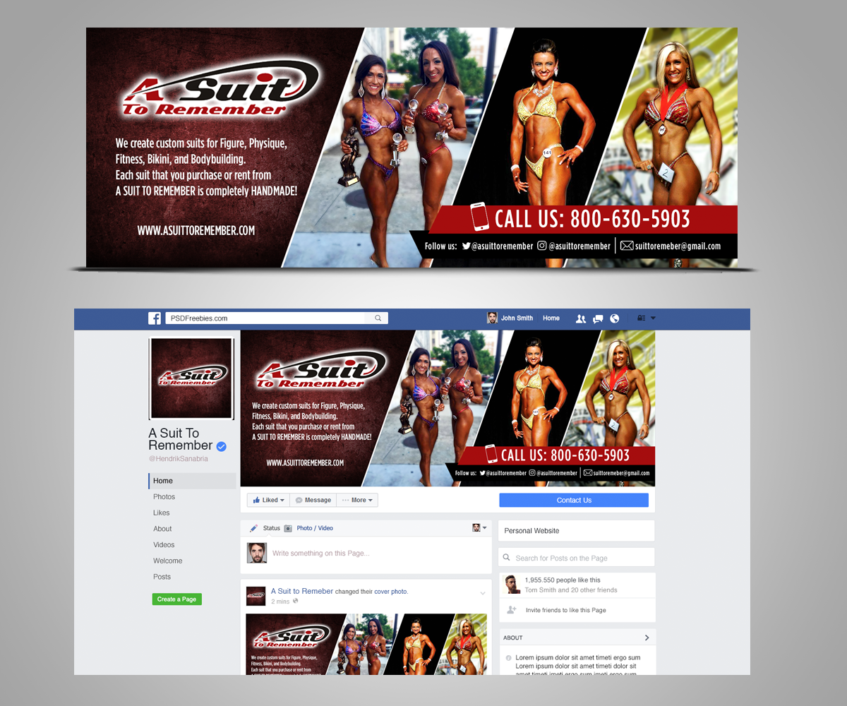 Facebook Design by Hendrik for this project | Design #13461433