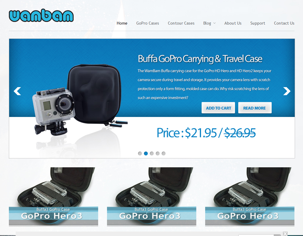 Diseño De Banner Publicitario por Lucky Striker para WamBam LLC | Diseño #2463037