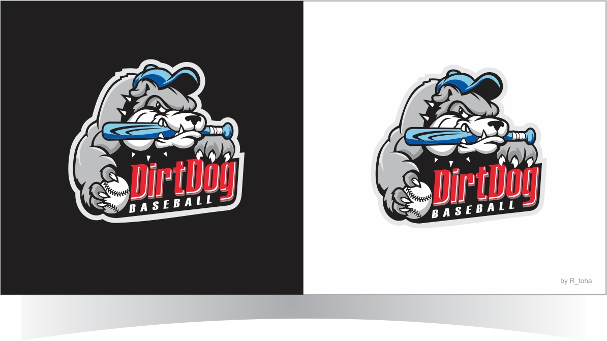 Diseño de Logo por r-toha para Dirt Dog Baseball | Diseño #13429298