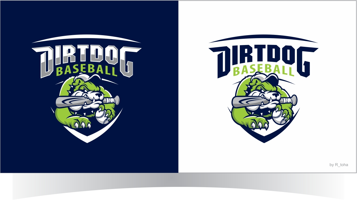 Logo Design by r-toha for Dirt Dog Baseball | Design #13447015