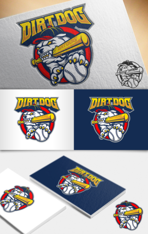 Logo Design by nivleik for Dirt Dog Baseball | Design: #13419695