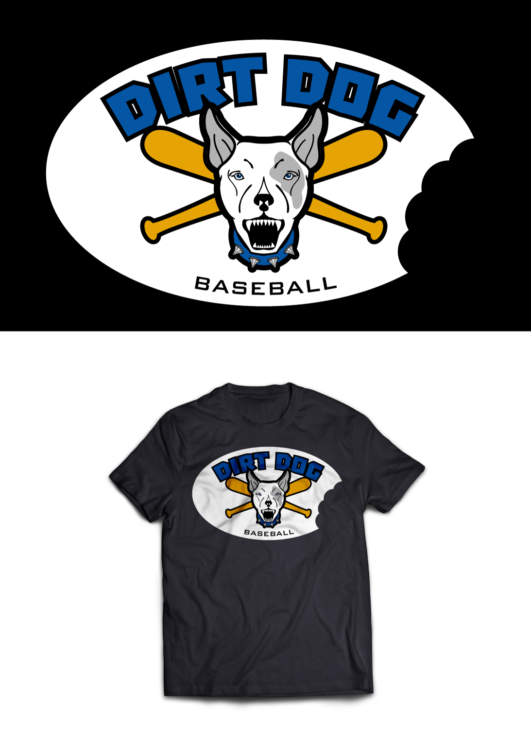 Diseño de Logo por Michelle E para Dirt Dog Baseball | Diseño #13426915