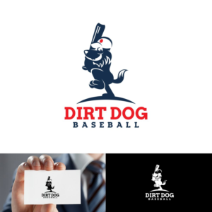 Logo-Design von webeezine für Dirt Dog Baseball | Design: #13413708