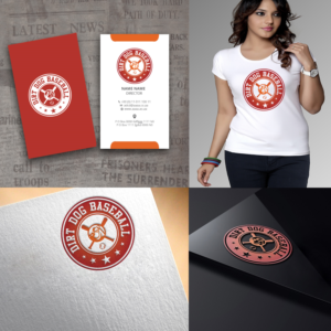 Logo Design by zebronicgraphic for Dirt Dog Baseball | Design: #13424071