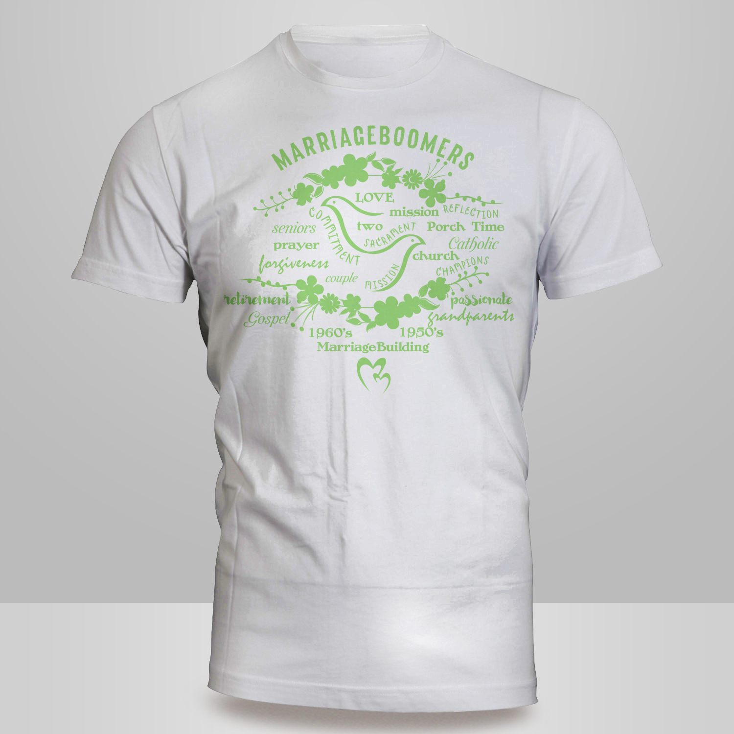 T-shirt Design by Kero for MarriageBuilding USA | Design #13583702